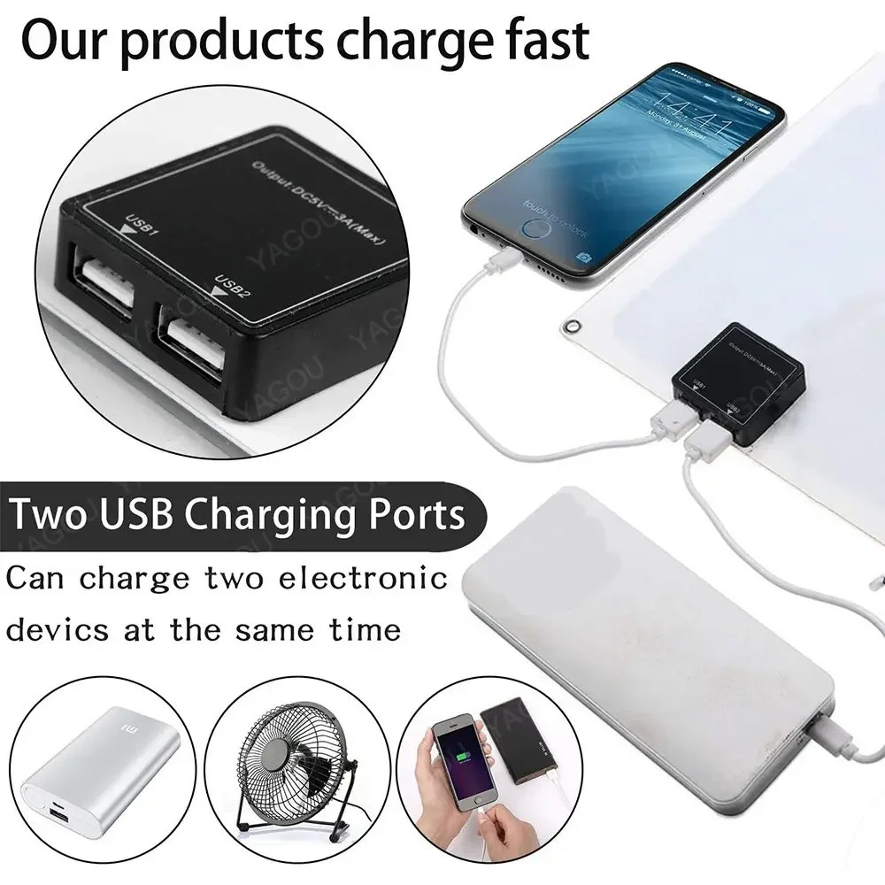 Portable Sunpower Solar Panel  - Solar Emergency Charger ulasan dan harga