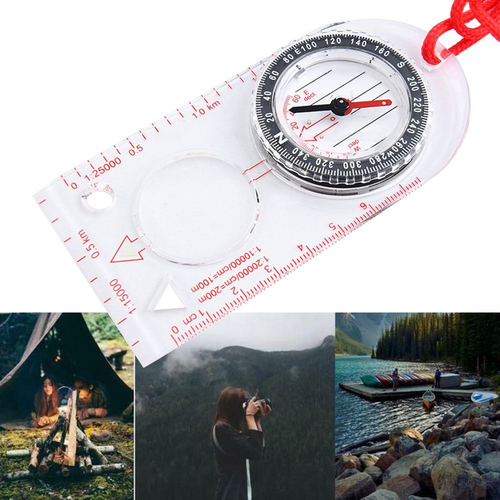 Orienteering Baseplate Compass - Compass Lensatic ulasan dan harga