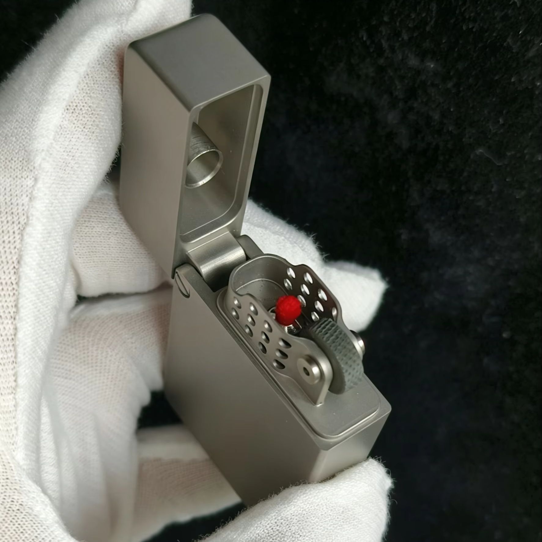 Titanium Alloy Trench Lighter  - Fire Starting Kit ulasan dan harga