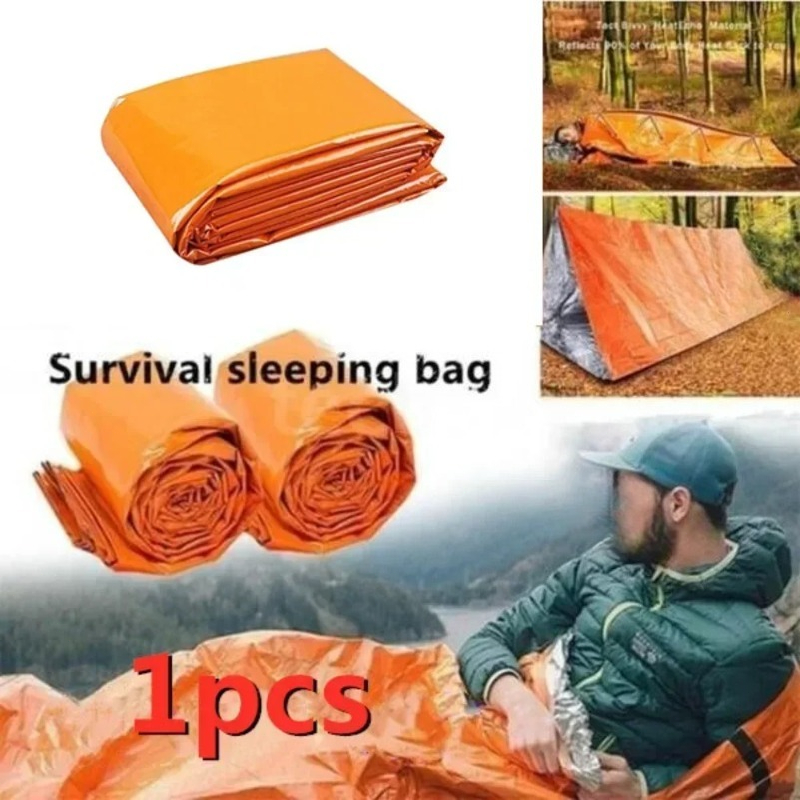 1pc PE Emergency Blanket Insul - Survival Blanket Reflective ulasan dan harga