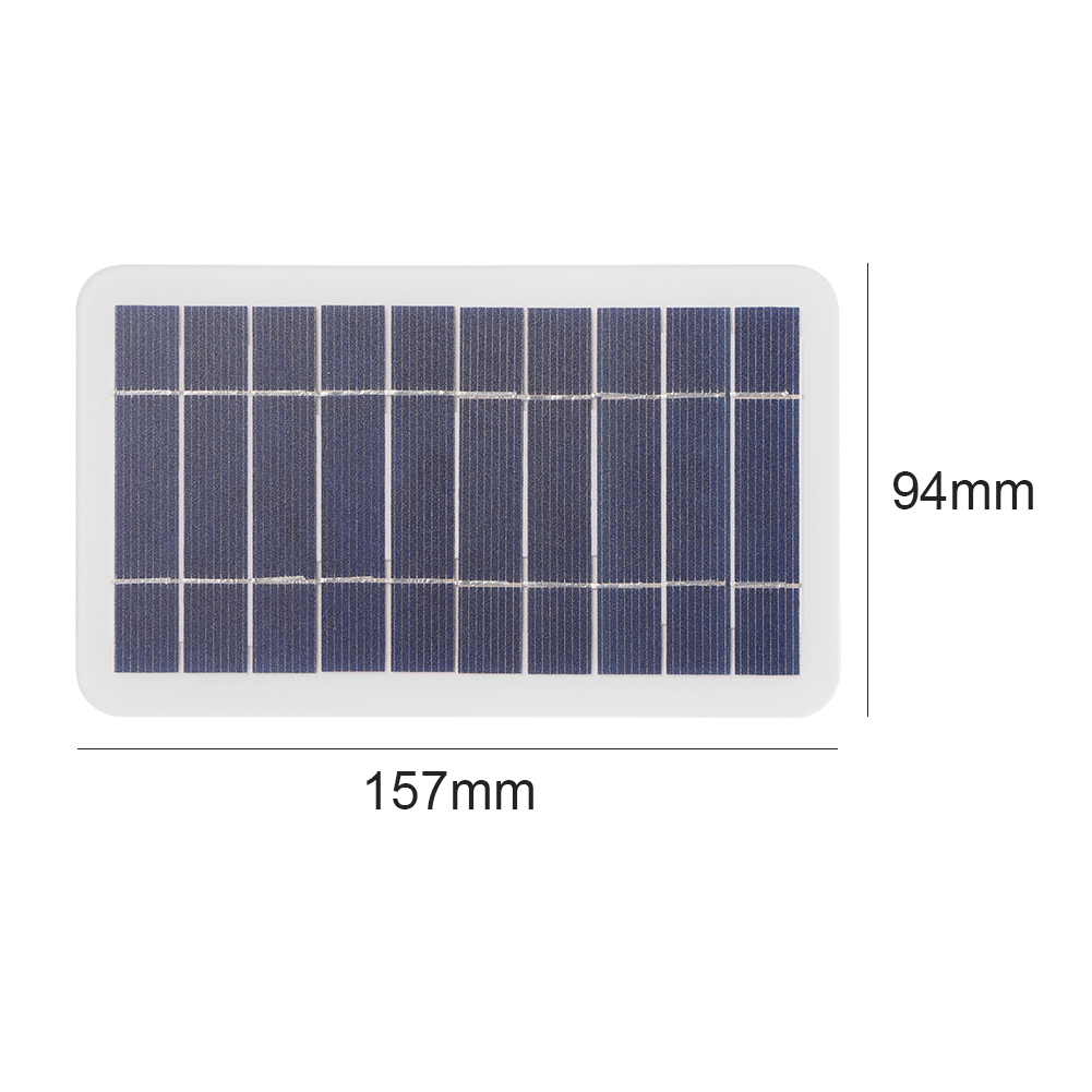 5V 5W Solar Panel Charger With - Solar Emergency Charger ulasan dan harga