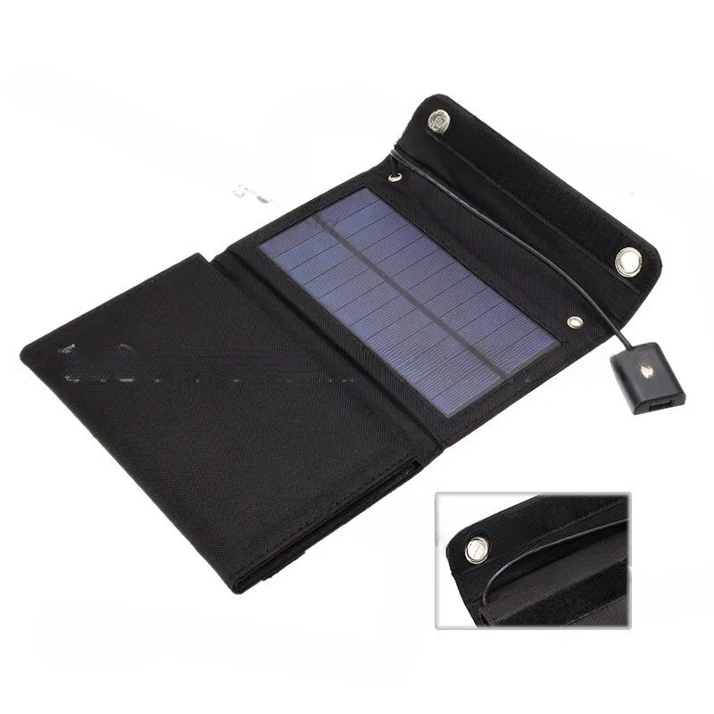 25W 5v solar folding bag water - Solar Emergency Charger ulasan dan harga