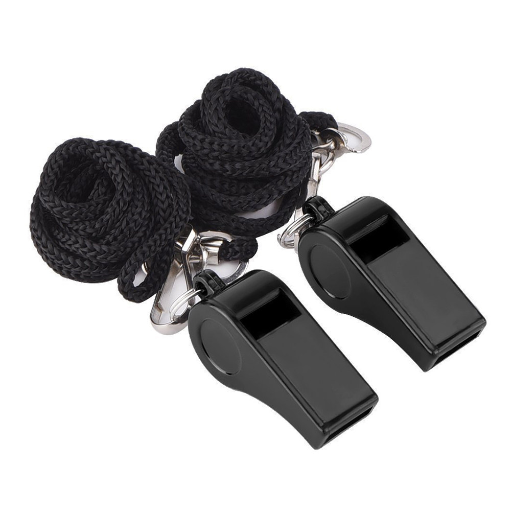 4Pcs Sturdy Metal Whistle Loud - Emergency Whistle Loud ulasan dan harga