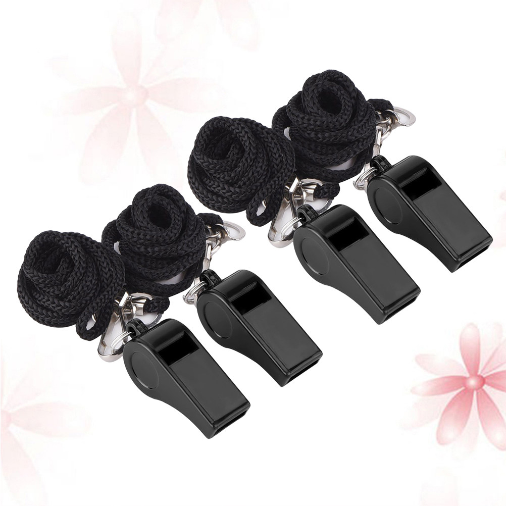 4Pcs Sturdy Metal Whistle Loud - Emergency Whistle Loud ulasan dan harga