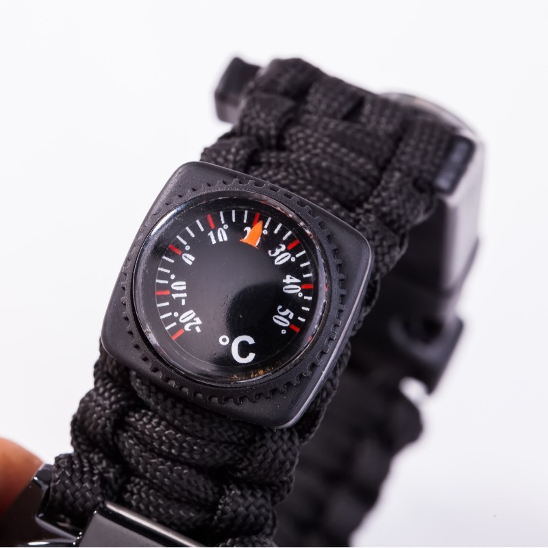 Multifunctional Outdoor Watch  - Fire Starting Kit ulasan dan harga