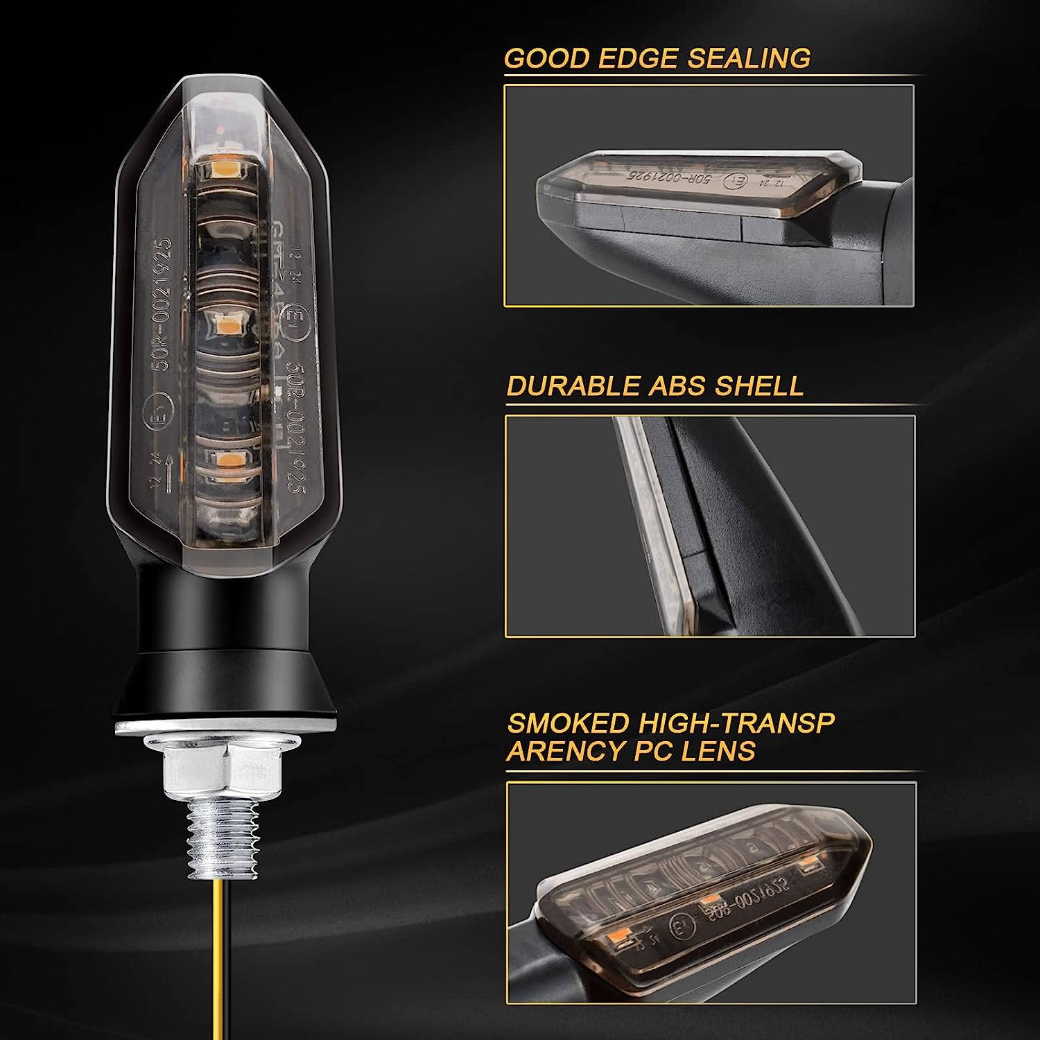 2/4 PCS 8mm Mini Motorcycle LE - Sos Light Strobe ulasan dan harga