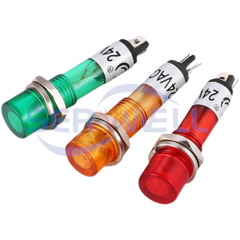 10pcs Panel 7mm Mounting Red G - Signal Panel Orange ulasan dan harga
