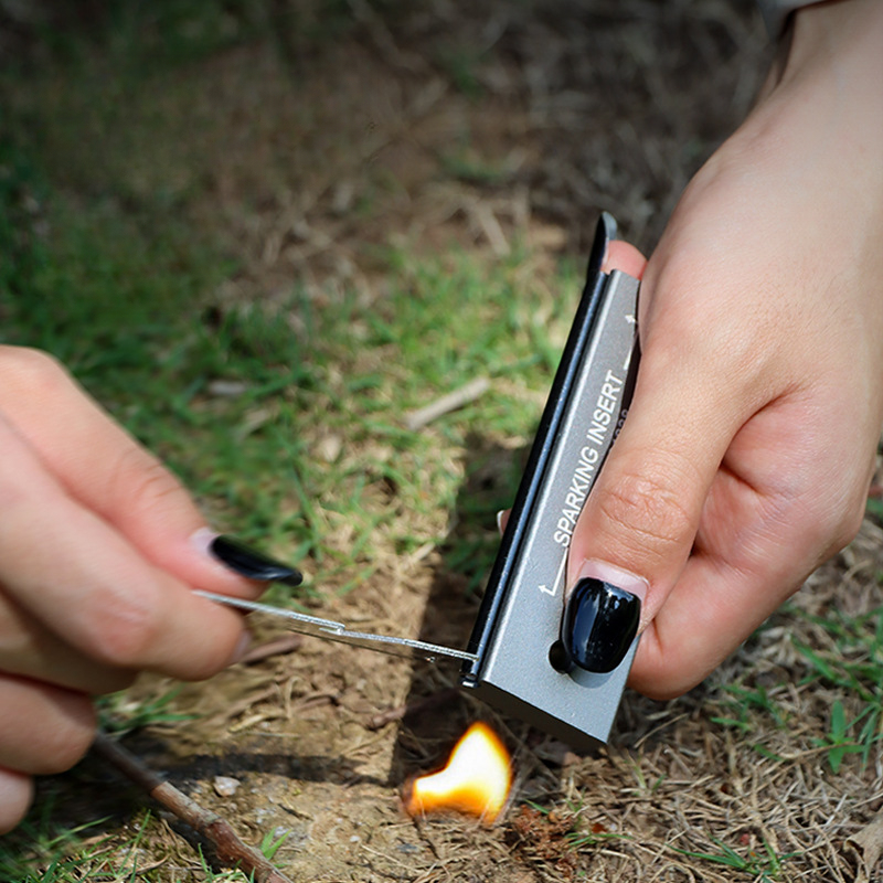 Waterproof Magnesium Flint & S - Fire Starting Kit ulasan dan harga