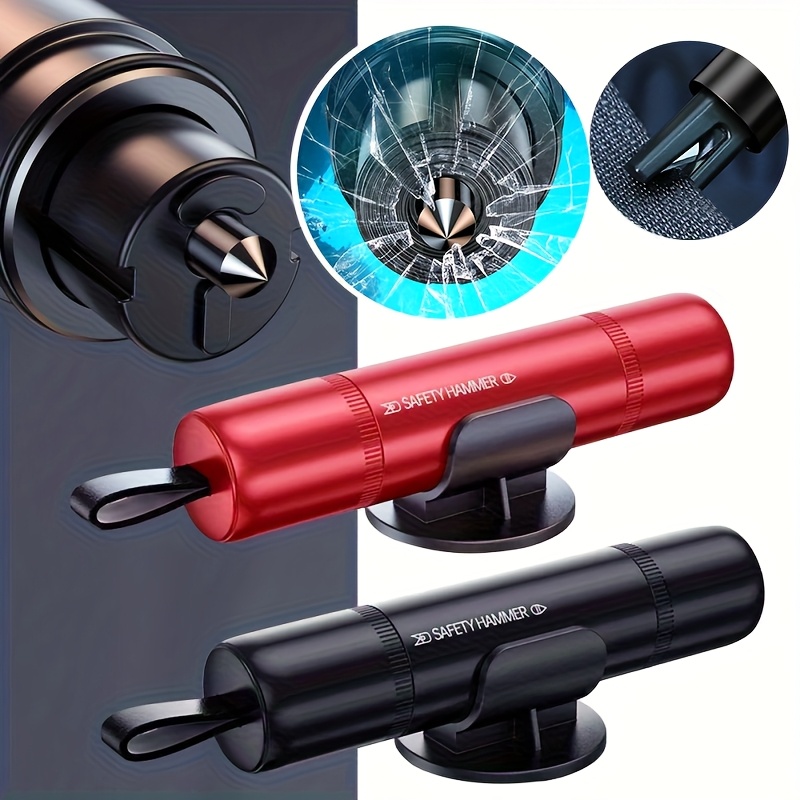 2-in-1 Car Safety Hammer with  - Rescue Rope Throw ulasan dan harga