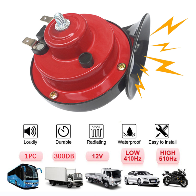 New！Universal 12V Super Loud T - Emergency Whistle Loud ulasan dan harga