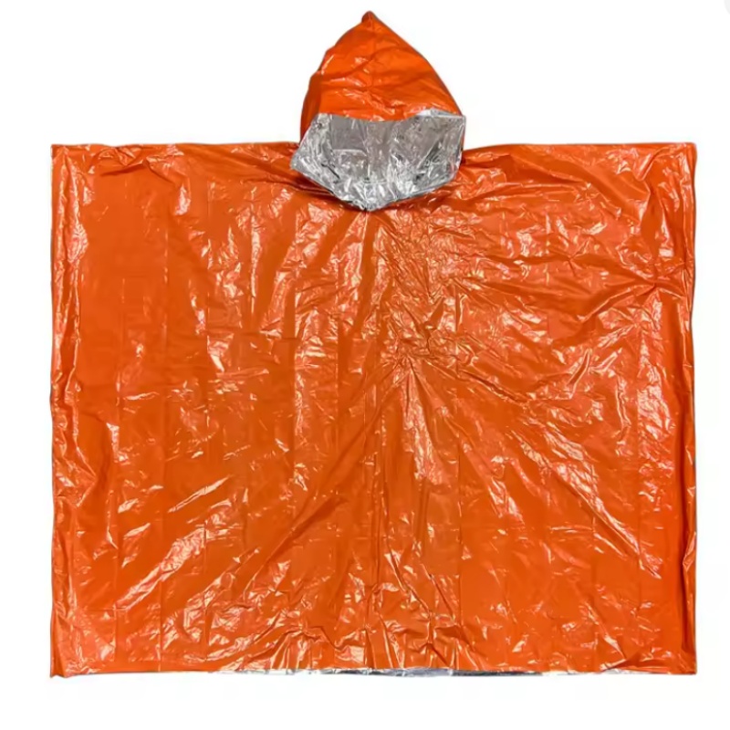 Emergency Poncho 4 Pcs,Film Th - Survival Blanket Reflective ulasan dan harga