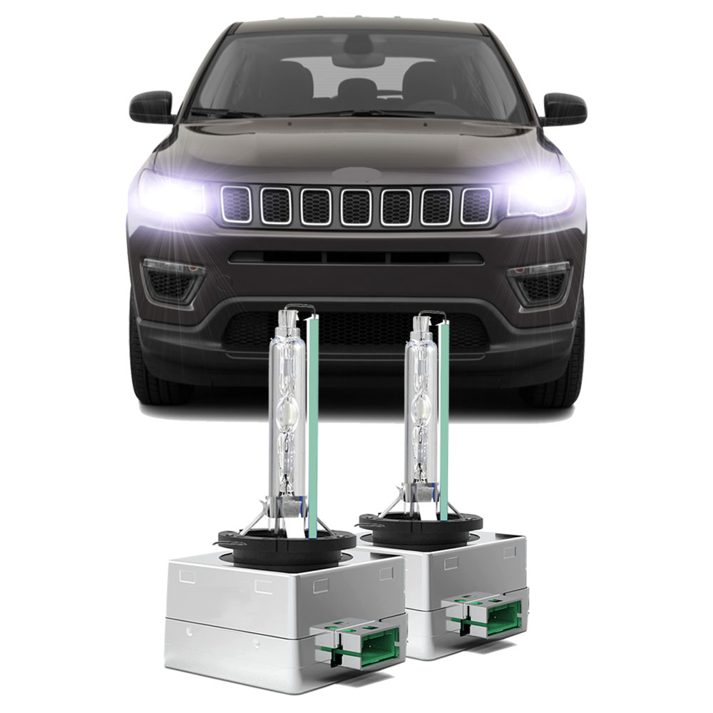 2Pc D3S HID Xenon Headlight Bu - Compass Lensatic ulasan dan harga