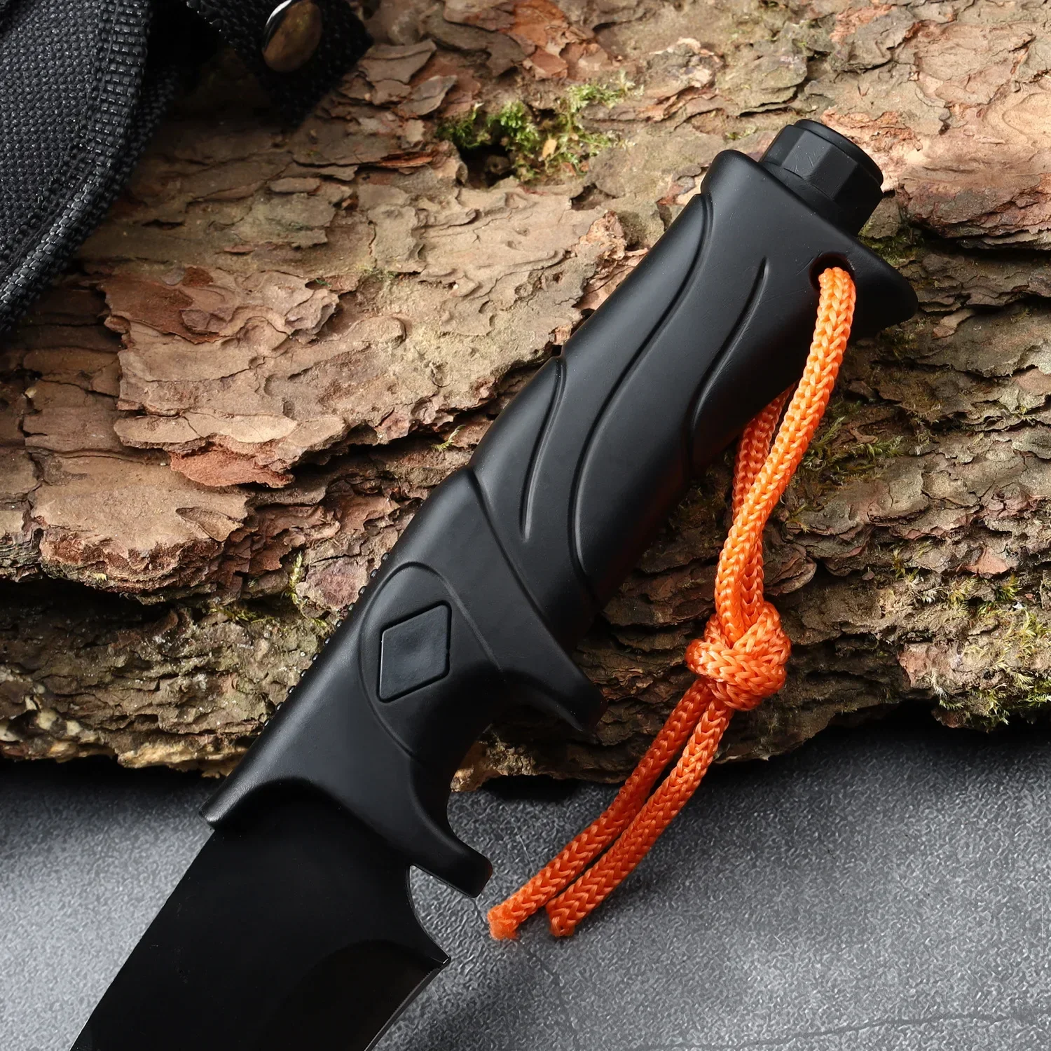 Outdoor EDC Fixed Blade High H - Bushcraft Knife Fixed ulasan dan harga