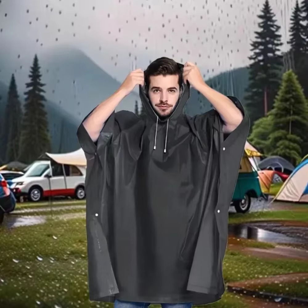 3 in 1 Waterproof Rain Poncho  - Emergency Poncho Rain ulasan dan harga