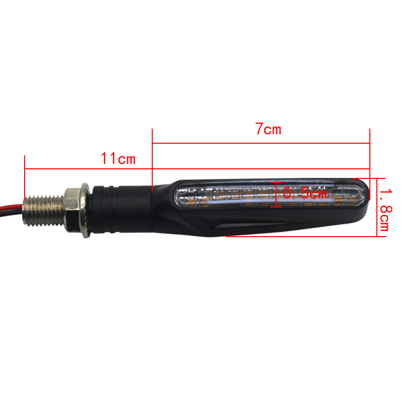 2/1PCS LED Motorcycle Turn Sig - Sos Light Strobe ulasan dan harga