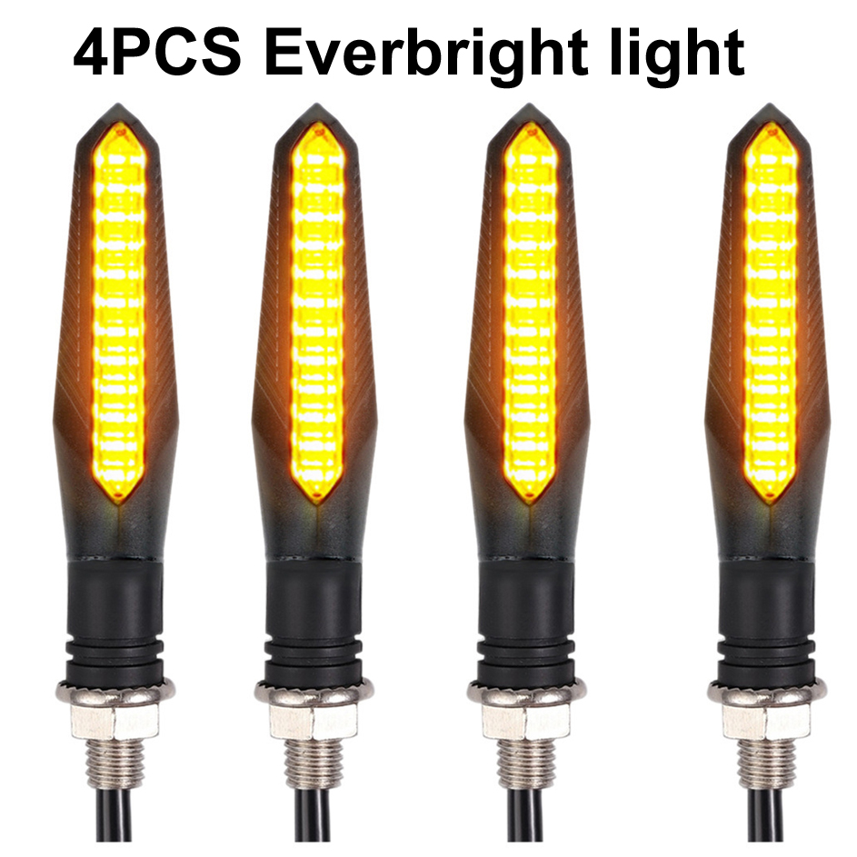 4PCS 12V Motorcycle LED Turn S - Sos Light Strobe ulasan dan harga