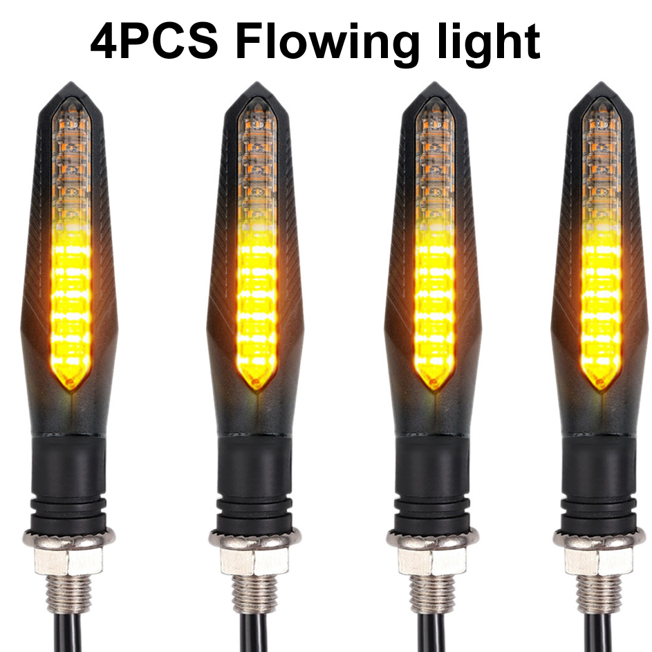 4PCS 12V Motorcycle LED Turn S - Sos Light Strobe ulasan dan harga