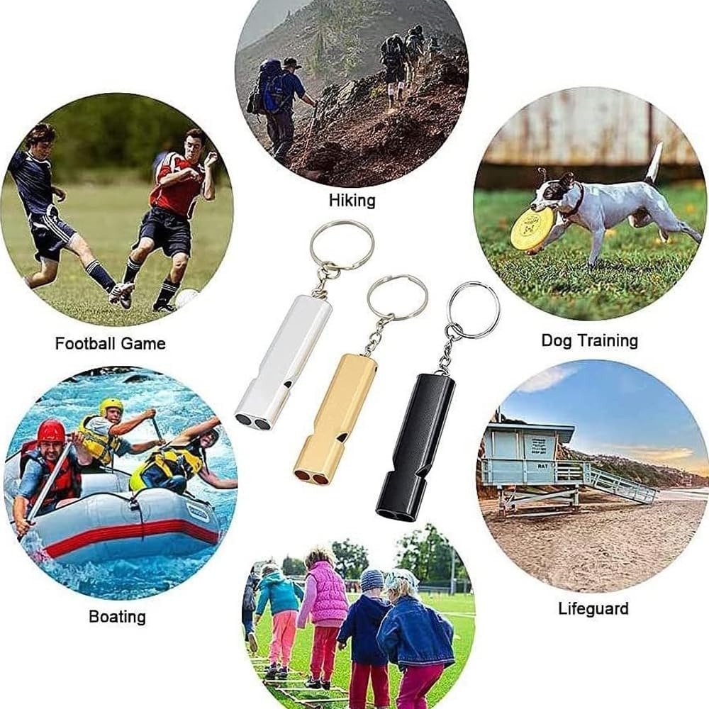 Outdoor Survival Whistle, High - Emergency Whistle Loud ulasan dan harga