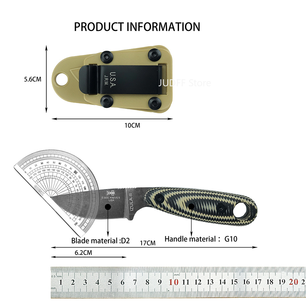 ESEE IZULA/ PACAYA Outdoor Fix - Bushcraft Knife Fixed ulasan dan harga