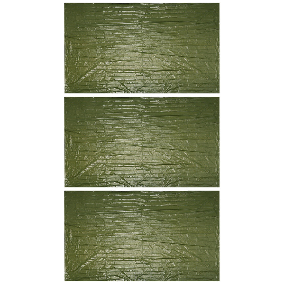 3Pcs Outdoor Emergency Blanket - Survival Blanket Reflective ulasan dan harga