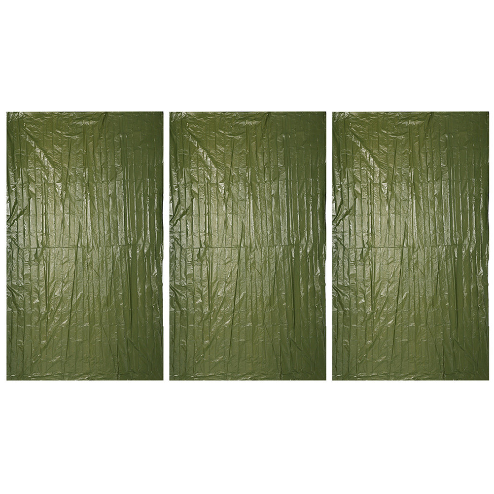 3Pcs Outdoor Emergency Blanket - Survival Blanket Reflective ulasan dan harga