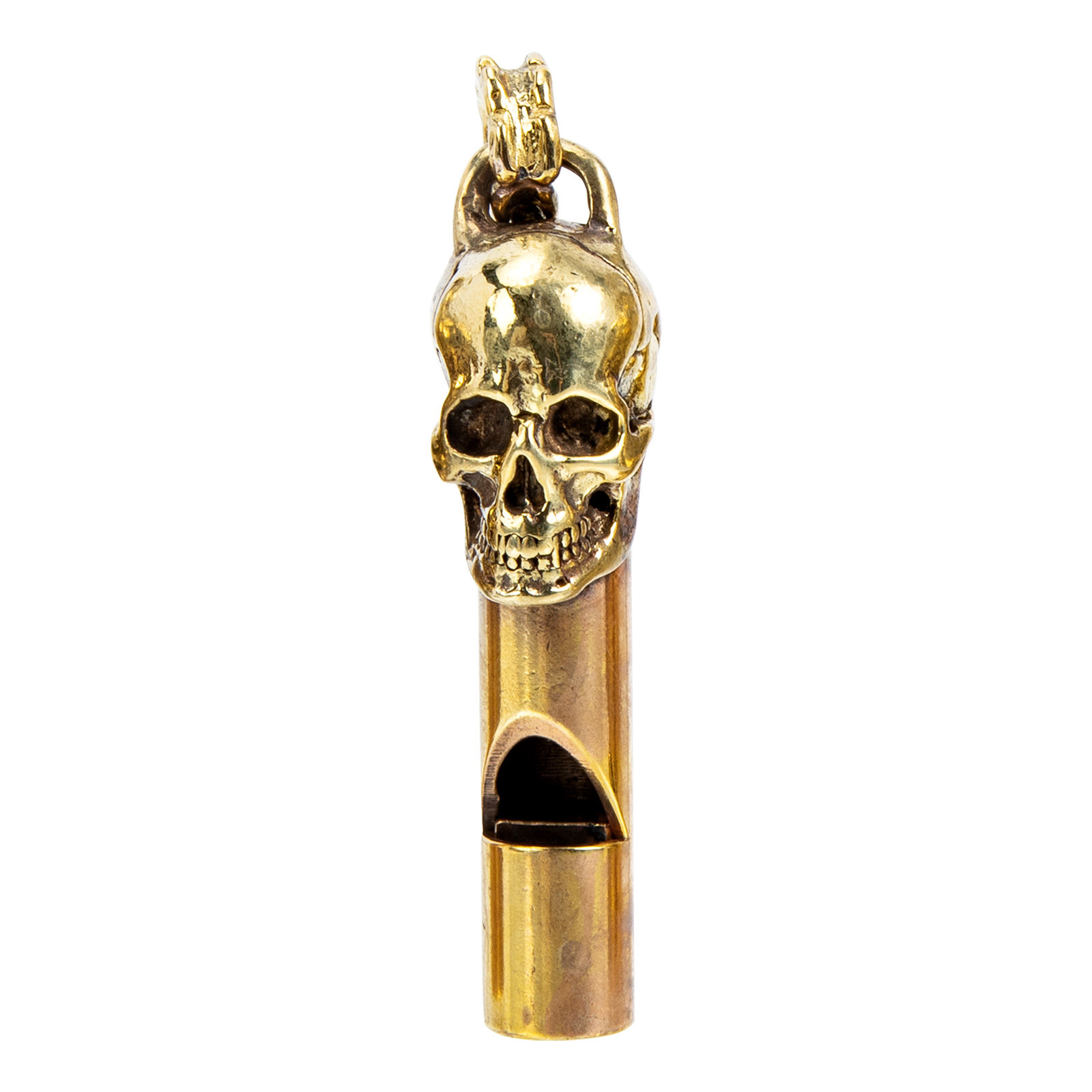Spooky Skull Head Copper Whist - Emergency Whistle Loud ulasan dan harga
