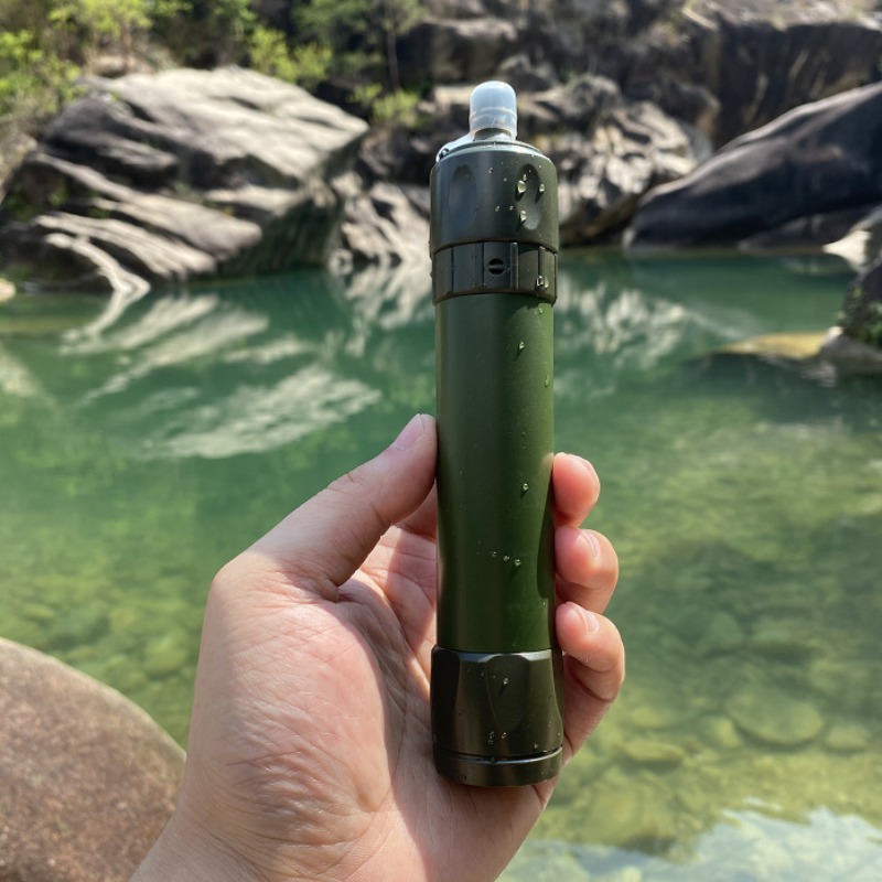 2pcs Emergency survival filter - Water Purification Straw ulasan dan harga