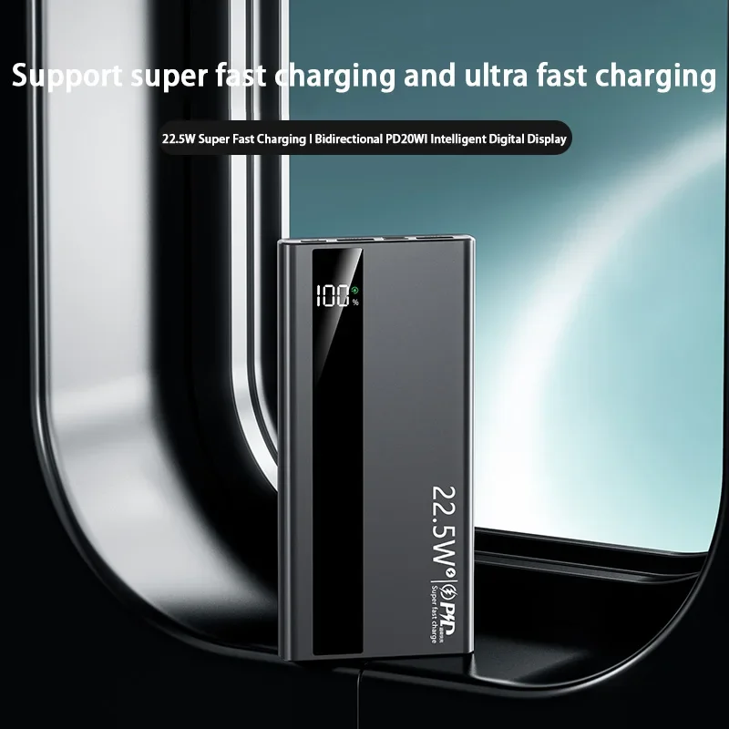 20000mAh Power Bank Fast Charg - Solar Emergency Charger ulasan dan harga