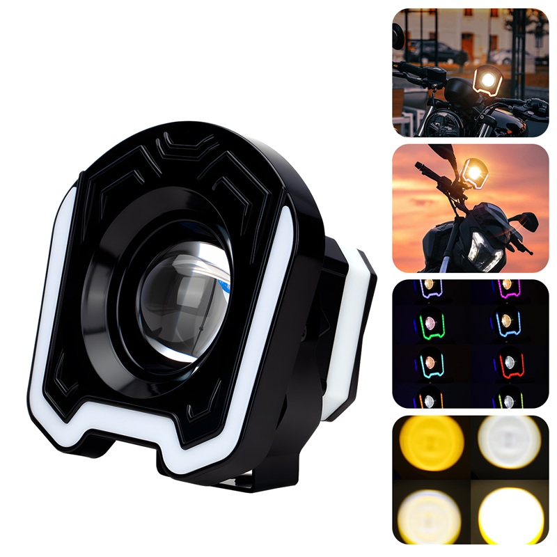 4inch Motorcycle LED Spotlight - Sos Light Strobe ulasan dan harga