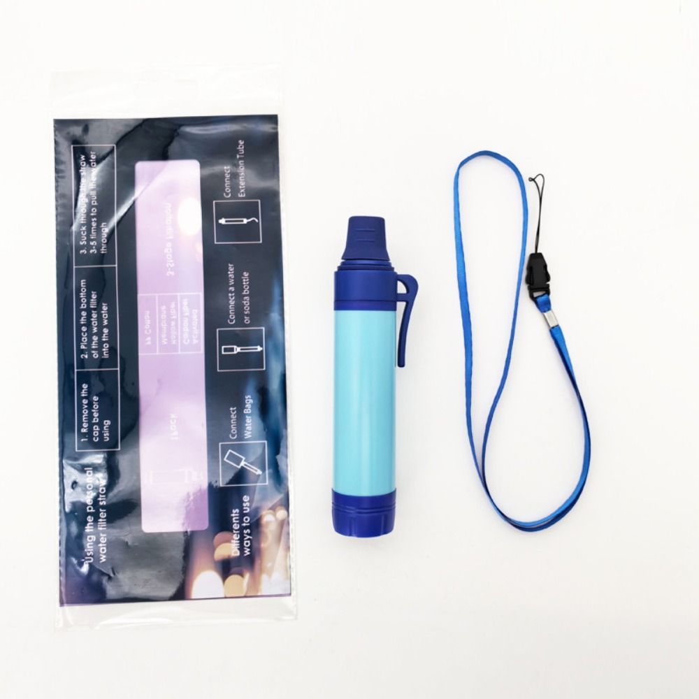 Mini Mini Water Filter Straw P - Water Purification Straw ulasan dan harga