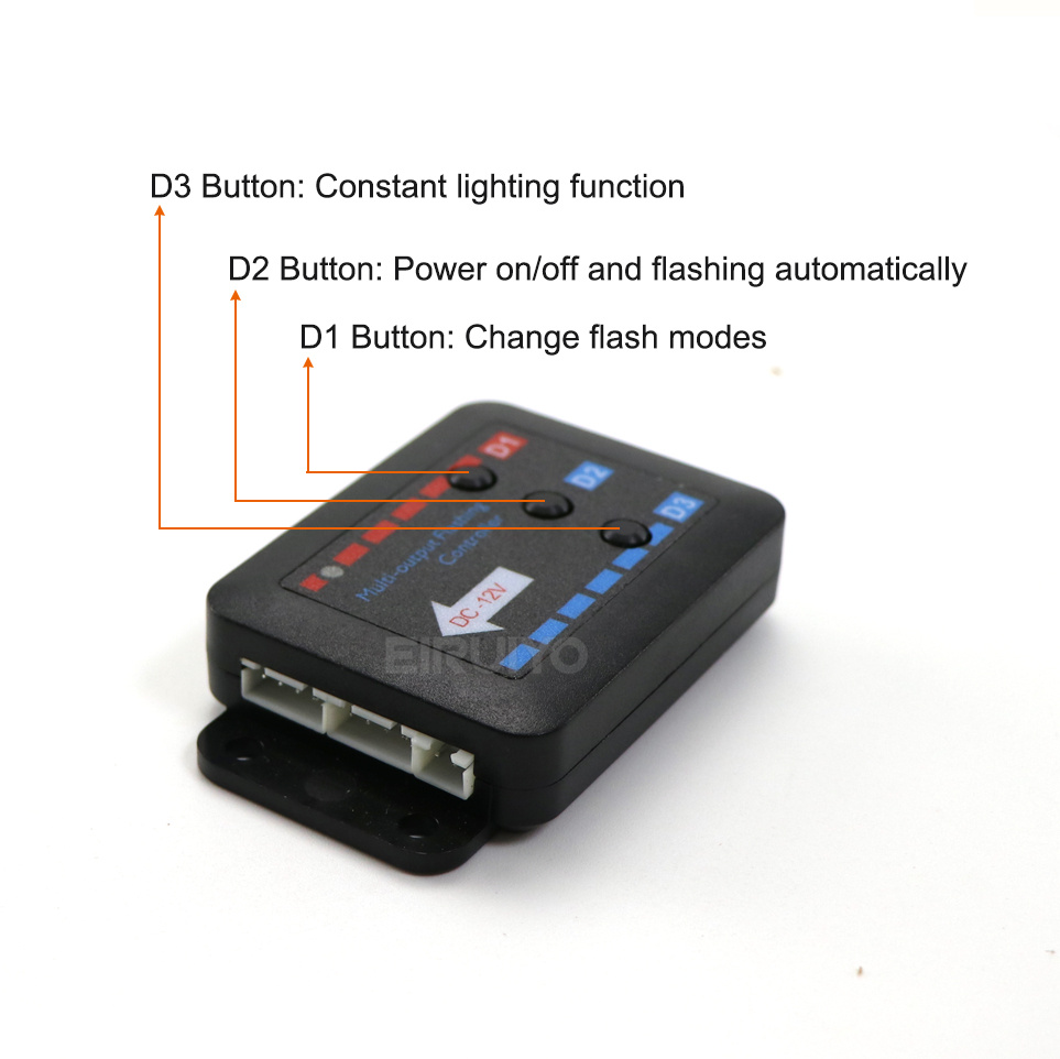 4x 3 LED Grill Car LED Strobe  - Sos Light Strobe ulasan dan harga